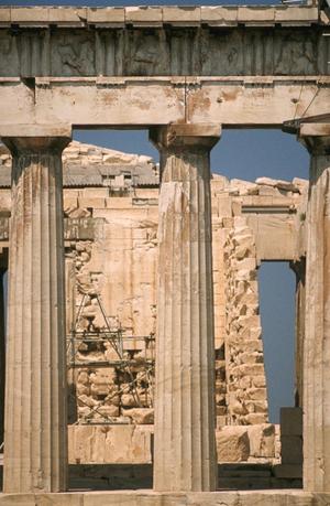 Primary view of object titled 'The Parthenon'.