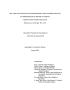 Thesis or Dissertation: Pre- and Post-matriculation Demographic and Academic Profiles of Unde…