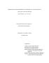 Thesis or Dissertation: Priorities of the Professoriate in Historically Black Private College…