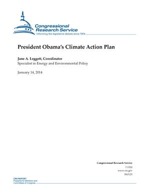 Primary view of object titled 'President Obama's Climate Action Plan'.