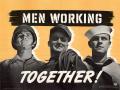 Primary view of Men working : together!