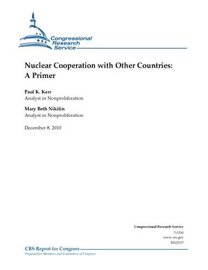 Primary view of object titled 'Nuclear Cooperation with Other Countries: A Primer'.