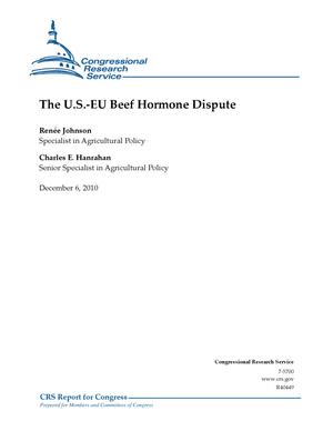 Primary view of object titled 'The U.S.-EU Beef Hormone Dispute'.