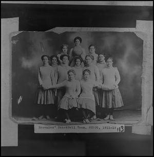 Primary view of object titled '[Brownies' Basketball Team, NTSTC, 1911 - 1912]'.