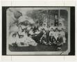 Photograph: [Boarding house tenants gathered in yard]