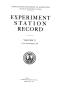 Primary view of Experiment Station Record, Volume 71, July-December, 1934