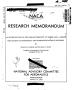 Report: An Investigation of the Characteristics of Three NACA 1-Series Nose I…