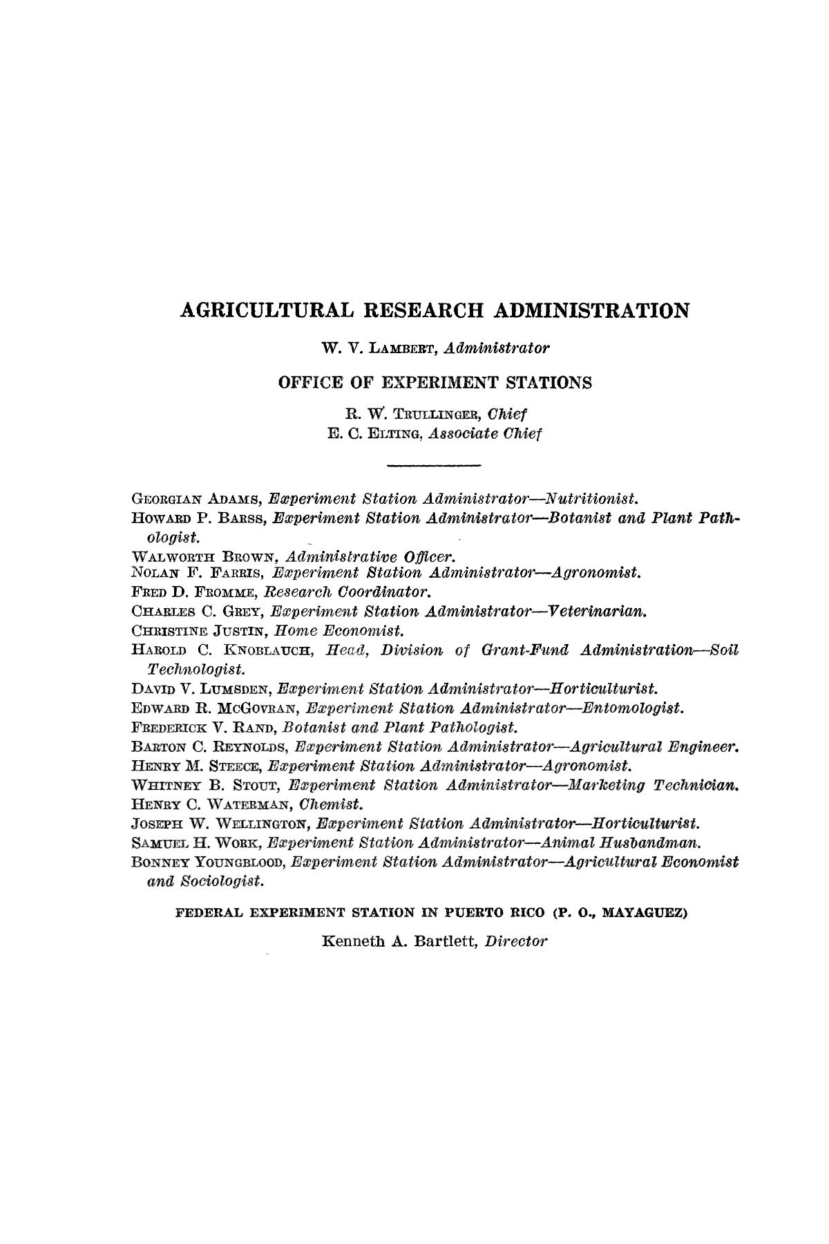 Report on the Agricultural Experiment Stations, 1947
                                                
                                                    None
                                                
