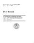Primary view of FCC Record, Volume 23, No. 11, Pages 9024 to 9896, June 9 - June 20, 2008