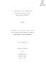 Thesis or Dissertation: A Comparison of the Objectives of Physical Education at North Texas S…