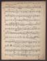Musical Score/Notation: Sonata für Klavier, G moll