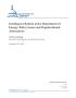 Report: Intelligence Reform at the Department of Energy: Policy Issues and Or…