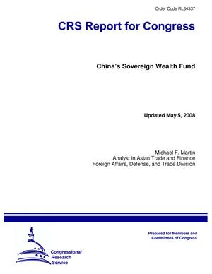Primary view of object titled 'China's Sovereign Wealth Fund'.