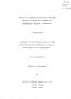 Thesis or Dissertation: Studies of Pigment-Lipid-Protein Complexes Isolated from the Cell Mem…