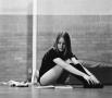 Photograph: [Ballet dancer sitting on the ground, 2]