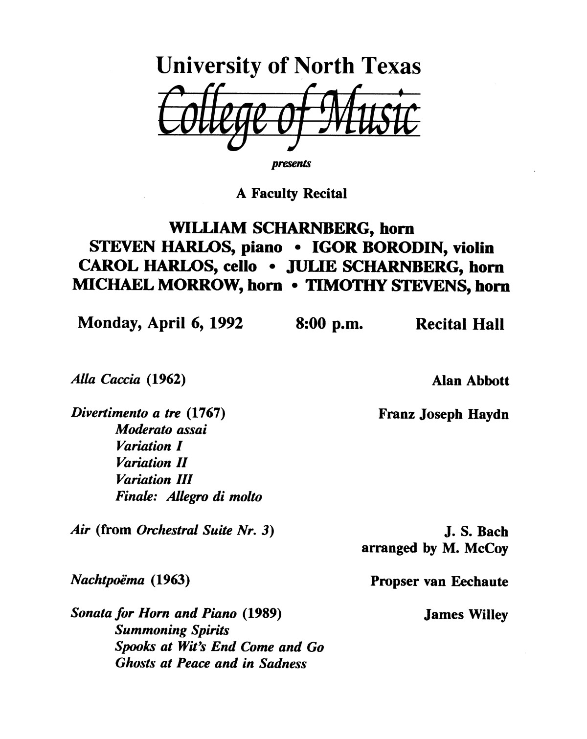 College of Music program book 1991-1992 Student Performances Vol. 2
                                                
                                                    [Sequence #]: 156 of 310
                                                