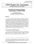 Report: HIV/AIDS International Programs: Appropriations, FY2003-FY2006