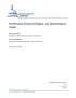 Report: Intellectual Property Rights and International Trade
