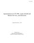 Report: Appropriations for FY1998: Labor, Health and Human Services, and Educ…