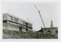 Photograph: [Willis Library exterior, first phase of construction]