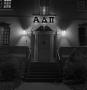 Photograph: [Alpha Delta Pi sign at night, 4]