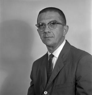 Primary view of object titled '[Portrait of Dr. Scotty Cochran]'.