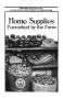 Pamphlet: Home Supplies Furnished by the Farm