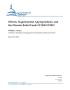 Report: Offsets, Supplemental Appropriations, and the Disaster Relief Fund: F…