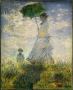 Artwork: Woman with a Parasol -- Madame Monet and Her Son