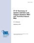 Report: FY07 Summary of System Interface and Support Systems R&D and Technica…