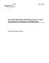 Report: Sensitivity and representativity analysis of past experiments with re…