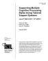 Article: Supporting Multiple Cognitive Processing Styles Using Tailored Suppor…