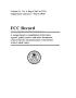 Primary view of FCC Record, Volume 31, No. 4, Pages 2667 to 3335,  Supplement (January - March 2016)
