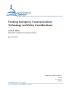 Report: Funding Emergency Communications: Technology and Policy Considerations