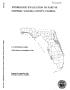 Report: Hydrologic Evaluation of Part of Central Volusia County, Florida