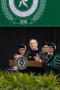 Photograph: [Texas Governor Greg Abbott speaking at commencement]