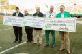 Photograph: [Jerome "Bruzzy" Westheimer, Jim McNatt and Brint Ryan donate million…