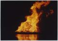 Photograph: [North Texas 1993 Homecoming bonfire]