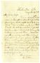 Primary view of [Letter from Hamilton K. Redway to Loriette Redway, August 25, 1867]