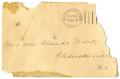 Text: [Envelope addressed to Mr. and Mrs. White]