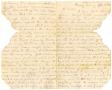 Primary view of [Letter from Jo S. Wallace to Charles Moore, April 23, 1872]