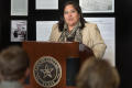 Photograph: [Speaker at JFK Reception at Dallas City Hall 6]