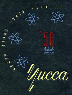 Primary view of object titled 'The Yucca, Yearbook of North Texas State College, 1950'.