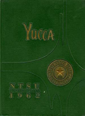 Primary view of object titled 'The Yucca, Yearbook of North Texas State University, 1962'.