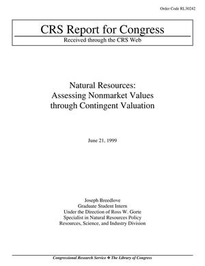 Natural Resources: Assessing Nonmarket Values through Contingent Valuation