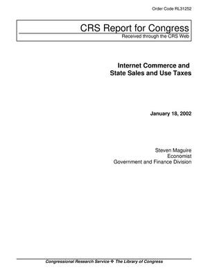 Internet Commerce and State Sales and Use Taxes