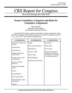 senate appropriations committee assignments