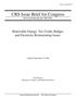 Report: Renewable Energy: Tax Credit, Budget, and Electricity Restructuring I…
