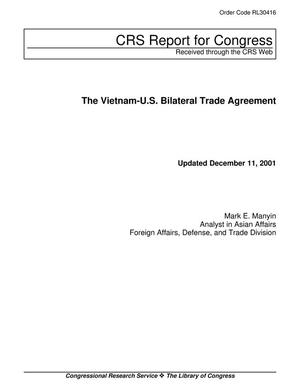 The Vietnam-U.S. Bilateral Trade Agreement