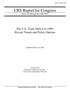 Report: The U.S. Trade Deficit in 1999: Recent Trends and Policy Options